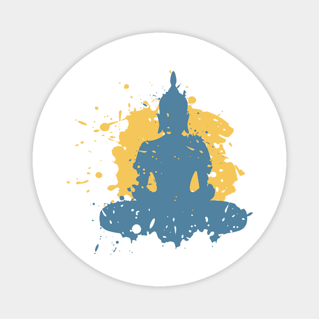 Buddha Magnet by ABCSHOPDESIGN